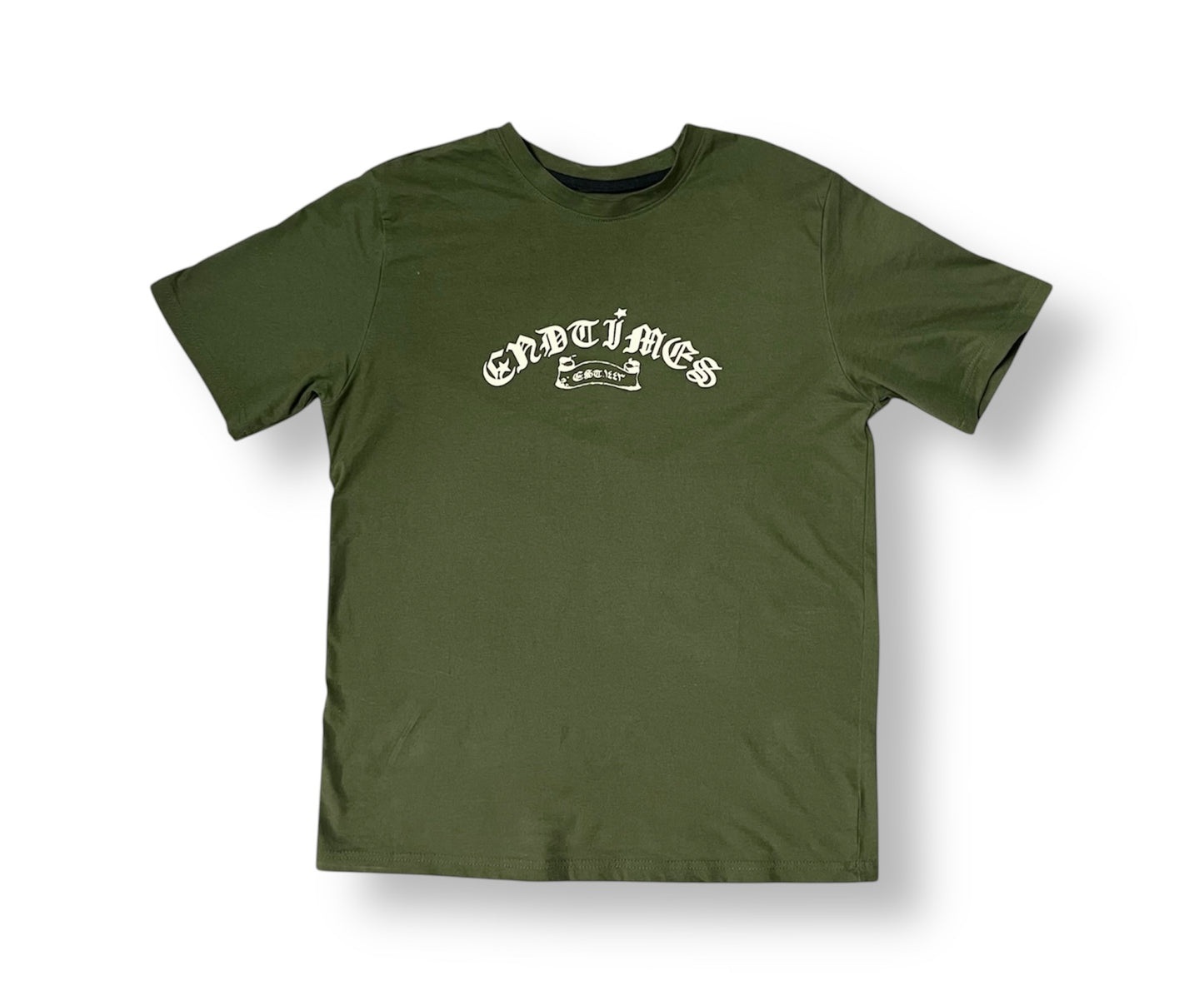 FINAL HOUR TEE - OLIVE GREEN
