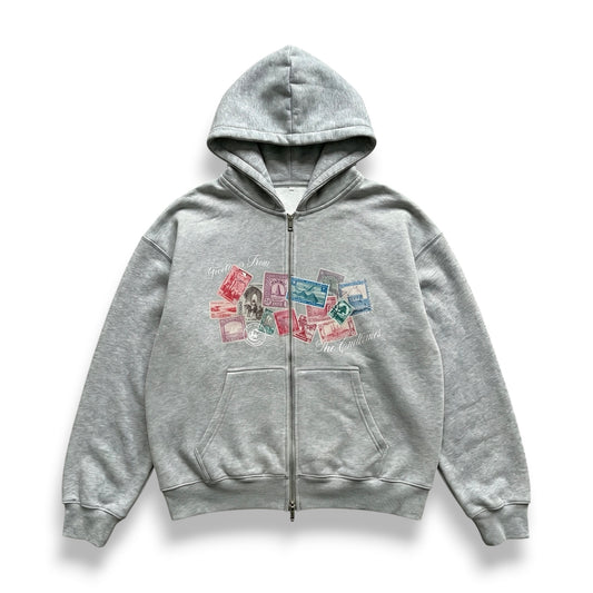 STAMPS HOODIE - ZIP UP