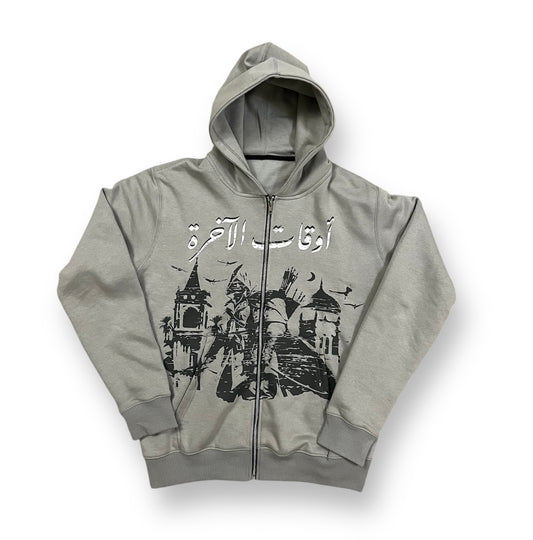 ARCHERER HOODIE- LIGHT GRAY