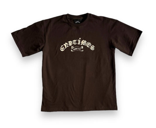 FINAL HOUR TEE - BROWN