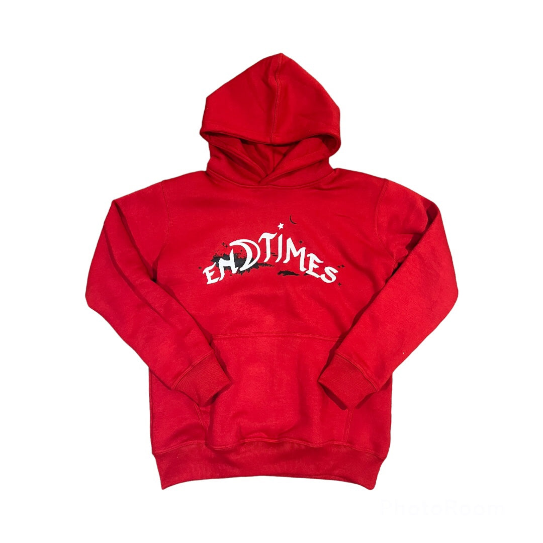 PAIN OR GAIN HOODIE-RED